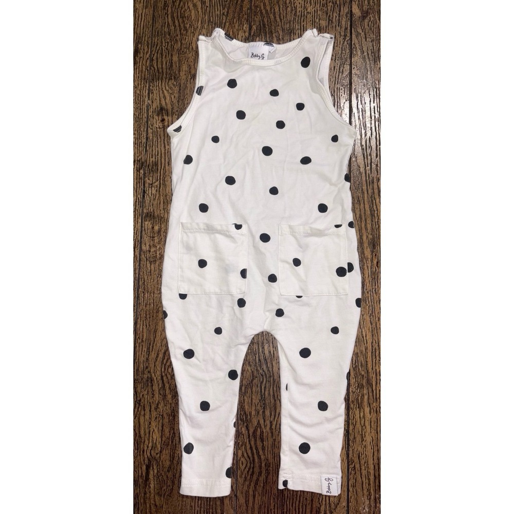 Bobby G Polka Dot Romper 12/18 months